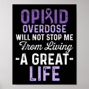 Opioide Überdosierung Sensibilisierung für das Bew Poster