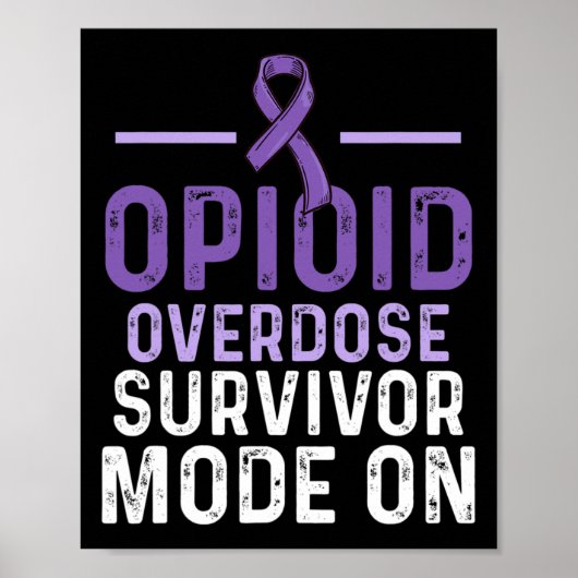 Opioide Überdosierung Sensibilisierung für das Bew Poster (Vorne)