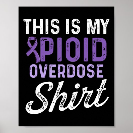 Opioide Überdosierung Sensibilisierung für das Bew Poster (Vorne)