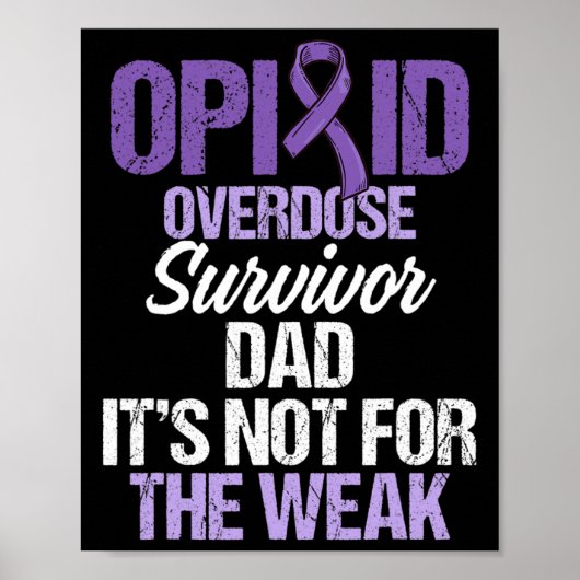 Opioide Überdosierung Sensibilisierung für den War Poster (Vorne)
