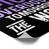 Opioide Überdosierung Sensibilisierung für den War Poster (Ecke)