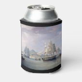 Opium Clipper Ships 1824 Dosenkühler (Kanne Rückseite)