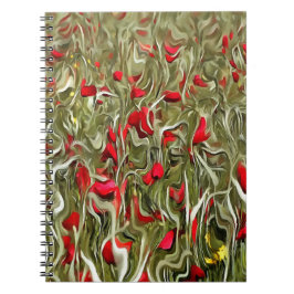 Opium der Masse surrealistische Kunst Notizblock