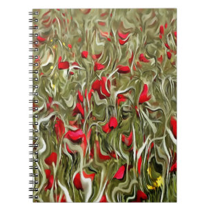 Opium der Masse surrealistische Kunst Notizblock