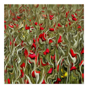 Opium der Massen Surrealistische Kunst Poster