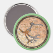 Opium eines Vogels Magnet (Vorderseite/Rückseite)