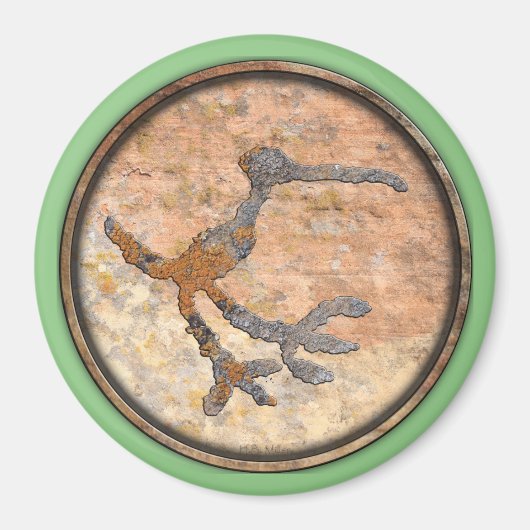 Opium eines Vogels Magnet (Vorne)