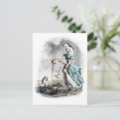 Opium Poppy Postkarte (Stehend Vorderseite)