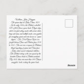 Opiumklipper-Schiffe 1824 Postkarte (Rückseite)