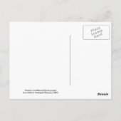 Opiummohn Postkarte (Rückseite)