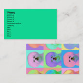 OPkunst - Bichon Frise - Cody Visitenkarte (Vorne/Hinten)