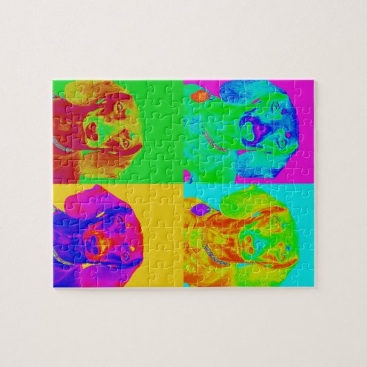 OPkunst-Dackel Puzzle (Horizontal)