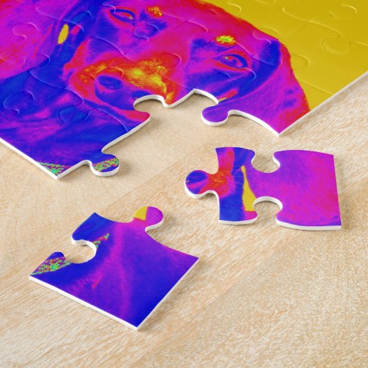 OPkunst-Dackel Puzzle (Seite)