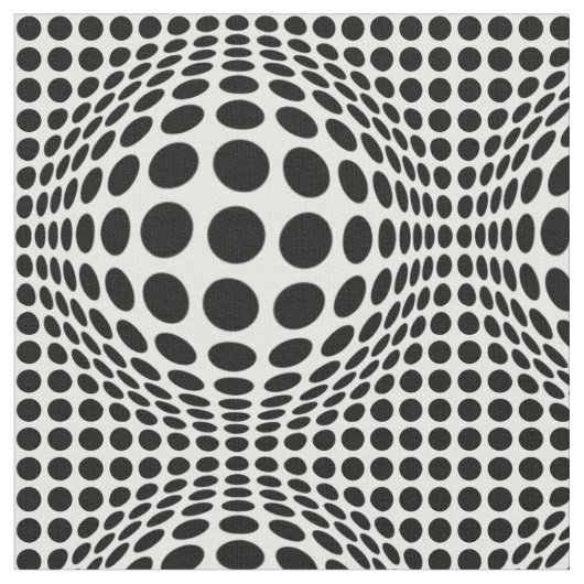 OPkunst-Punkte Stoff (Nahaufnahme)