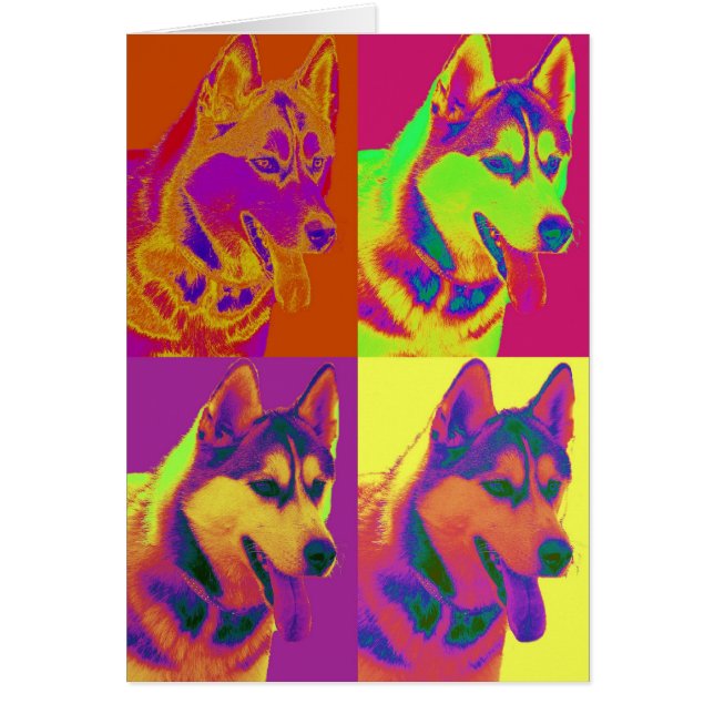 OPkunst - sibirischer Husky (Vorne)