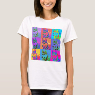 OPkunst - sibirischer Husky T-Shirt