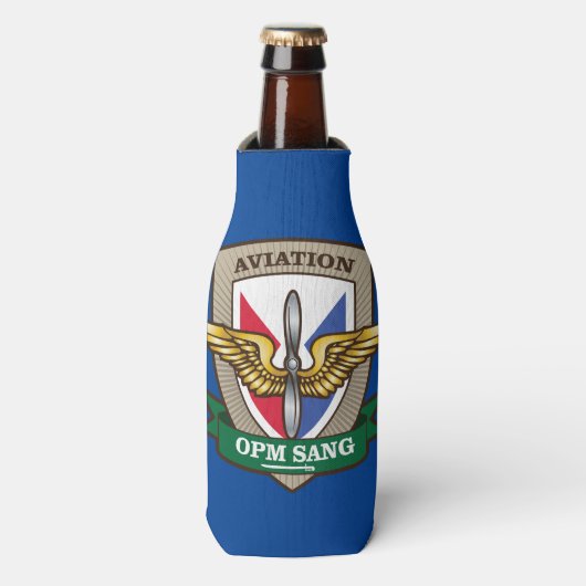 OPM SANG Aviation Division Tee Flaschenkühler (Flaschenvorderseite)