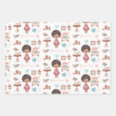 Opma Wrapping Paper Flat Sheet Set 3 Geschenkpapier Set (Vorderseite)