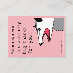 Opossum - AI-Weichteilkarte Begleitkarte