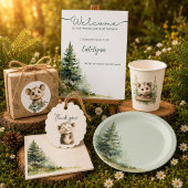 Opossum Baby Shower Invitation Save The Date