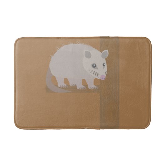 Opossum Badematte (Vorderseite)