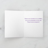 Opossum Birthday Card Karte (Innenseite)