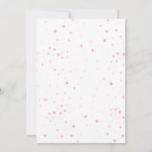 Opossum Birthday Invitation • 1st Birthday Save The Date (Rückseite)