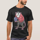 Opossum Bowling Bowling T-Shirt (Vorderseite)