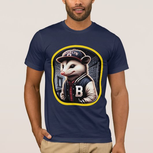 OPOSSUM BROOKLYN NYC 5 T-Shirt (Vorderseite)