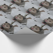 Opossum Geschenkpapier (Ecke)