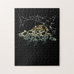 OPOSSUM Halloween Skelett Skull Vintag Retro Puzzle