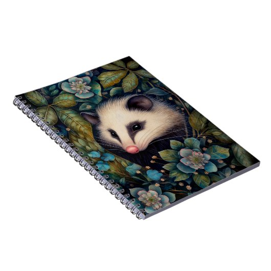 Opossum im Brambles-Notebook Notizblock (Rechte Seite)