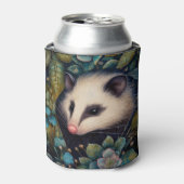 Opossum in den Brambles Dosenkühler (Kanne Vorderseite)