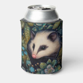 Opossum in den Brambles Dosenkühler (Kanne Rückseite)