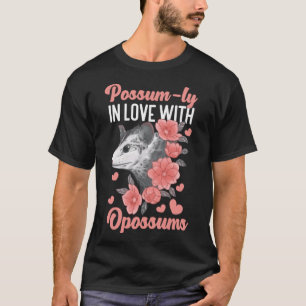 Opossum in Liebe mit Opossummen T-Shirt