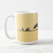 Opossum Joey zur Erwachsenenentwicklung Tasse (Links)