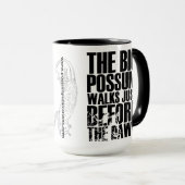 Opossum-Kaffee Tasse (VorderseiteRechts)