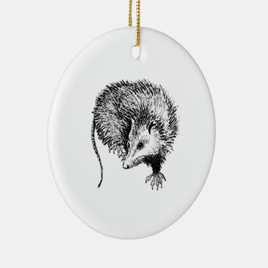 Opossum Keramikornament (Rechts)