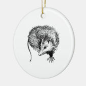 Opossum Keramikornament (Links)