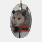 Opossum Keramikornament (Links)