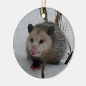 Opossum Keramikornament (Links)