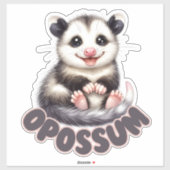 OPOSSUM - KINDERZIMMER STICKER (Blatt)