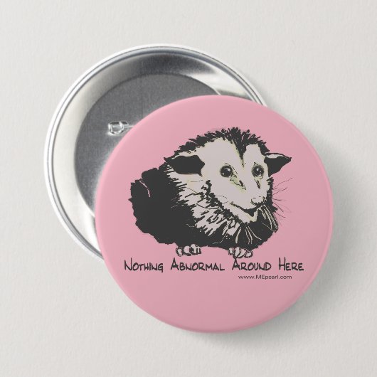 Opossum-Knopf Button (Vorne & Hinten)