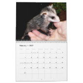 Opossum-Lächeln Kalender (Feb 2027)