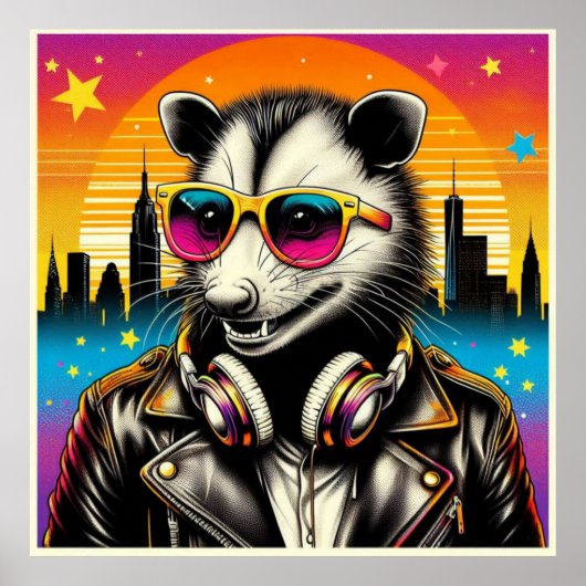 OPOSSUM-LEBEN IN DER STADT 2 POSTER (Vorne)