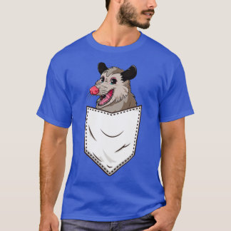 Opossum Liebhaber Niedlicher Pocket Possum T-Shirt