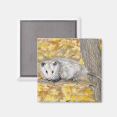 Opossum Magnet (Vorderseite/Rückseite)