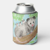 Opossum-Mama Dosenkühler (Kanne Rückseite)