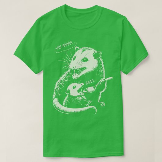 Opossum-Mamas-Liebe T-Shirt (Design vorne)