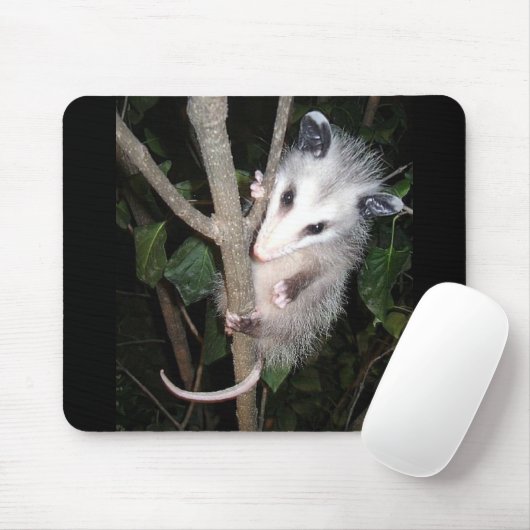 Opossum-Mausunterlage Mousepad (Mit Mouse)
